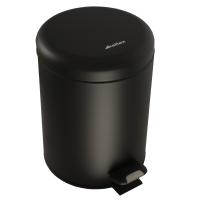 Ksitex BGR-5B Урна с механизмом поднятия крышки (черная)