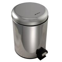 Ksitex BGR-5S Урна с механизмом поднятия крышки (блестящая)