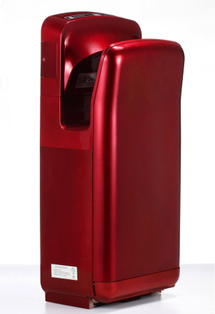 Ksitex M-6666R JET Скоростная погружная сушилка для рук электрическая, пластик красная