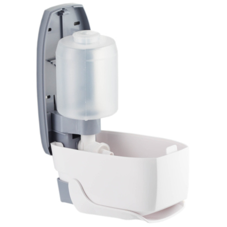 Ksitex ES-500W Механический и локтевой дозатор для жидкого мыла и антисептика, пластик белый от магазина Белый Лис