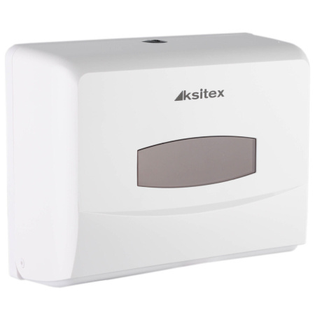 Ksitex TH-8125A Диспенсер для бумажных полотенец Z-сложения, пластик белый