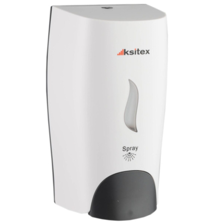 Ksitex DD-161W Дозатор для дезинфицирующих средств механический, пластик белый