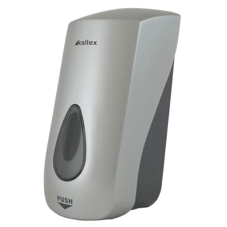 Ksitex SD-1068BD Дозатор для жидкого мыла механический, пластик серый от магазина Белый Лис