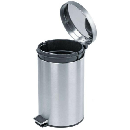 Ksitex GB-12L M Урна с механизмом подъема крышки, матовая 12 литров - Цена: 4 080.00 руб. - Урны и контейнеры для мусора - Магазин Белый Лис