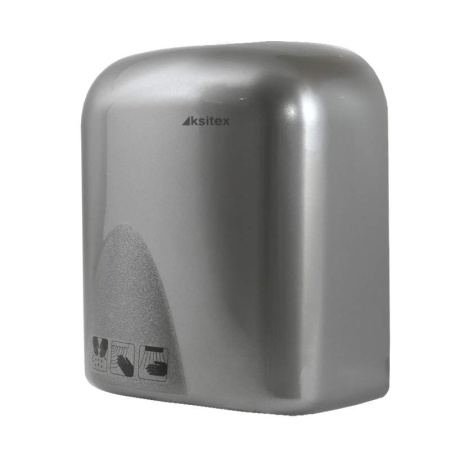 Ksitex M-1650C Сушилка для рук электрическая, пластик серая от магазина Белый Лис