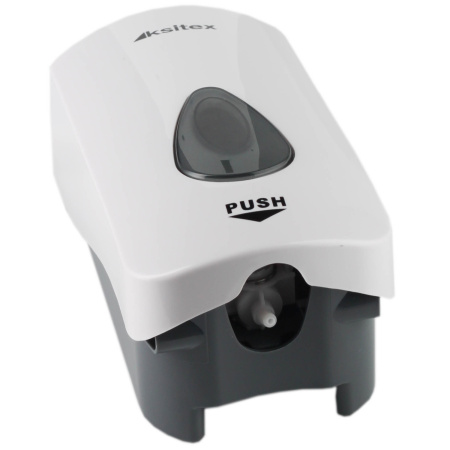 Ksitex SD-1068AD Дозатор для жидкого мыла механический, пластик белый от магазина Белый Лис