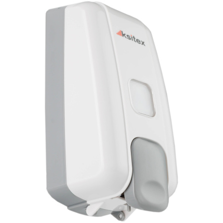 Ksitex SD-5920-500 Дозатор для жидкого мыла механический, пластик белый от магазина Белый Лис