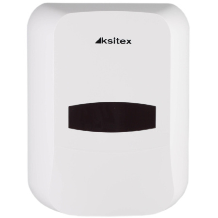 Ksitex TH-8030A Диспенсер для рулонных полотенец с центральной вытяжкой, пластик белый от магазина Белый Лис