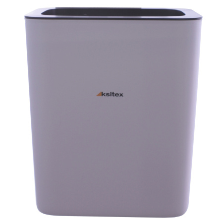 Ksitex GBW-26W Урна для мусора подвесная. 26 л. пластик, белая - Цена: 4 260.00 руб. - Урны и контейнеры для мусора - Магазин Белый Лис