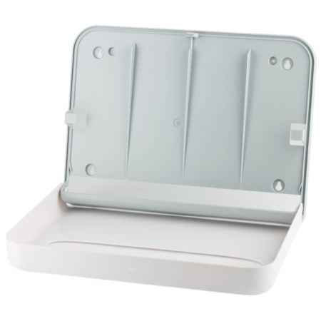 Ksitex PTC-506-1/2 Диспенсер для покрытий на унитаз, пластик белый от магазина Белый Лис