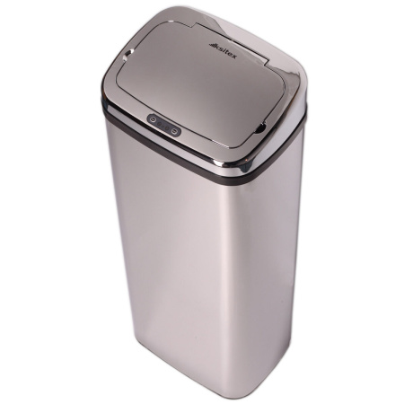 Ksitex AGB-50S Урна сенсорная металлическая 50 литров, глянцевая - Цена: 14 280.00 руб. - Урны и контейнеры для мусора - Магазин Белый Лис
