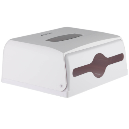 Ksitex TH-8125A Диспенсер для бумажных полотенец Z-сложения, пластик белый от магазина Белый Лис